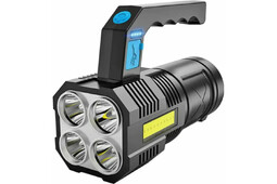ULTRAFLASH  LED53766 3Вт Micro USB фонарь ручной светодиодный аккумуляторный