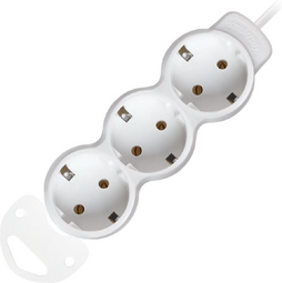 SMARTBUY SBE-16-3-07m-Z  3 гн 16А 3500Вт 7,0 м белый удлинитель с заземлением