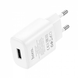 HOCO C134А Solid USB 12W White сетевое ЗУ