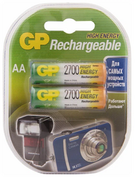GP  270AAHC-2CRC2 2700mAh (2шт.) аккумулятор