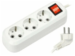 SMARTBUY SBE-16-3-05-ZS 3 розетки 5.0м (16А/3.5кВт) удлинитель с заземлением