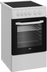 BEKO FFSS57001W белый электроплита стеклокерамика