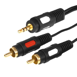 REXANT Jack3.5 <=> 2RCA 3m аудио-видео шнур