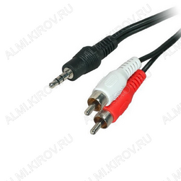 ALENCOM  62-015 3.5mm/2RCA 3m кабель