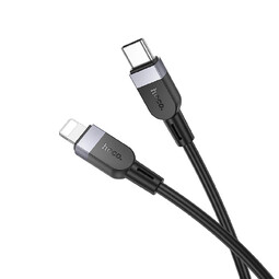 HOCO X109 Energy PD27W Type-C-Lightning 2.0м для зарядки и передачи данных Black кабель