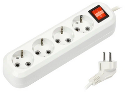 SMARTBUY SBE-16-4-03-ZS 4 розетки 3м (16А/3.5кВт) удлинитель с заземлением