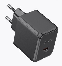 HOCO CS13A Ocean  Type-C  3A PD20W  QC3.0/2.0+PD3.0 Black сетевое ЗУ