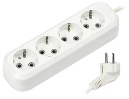 SMARTBUY SBE-16-4-03-Z 4 розетки 3м (16А/3.5кВт) удлинитель с заземлением