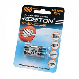 ROBITON HR03/AAA 900mAh 1.2V Ni-Mh (2шт) аккумулятор