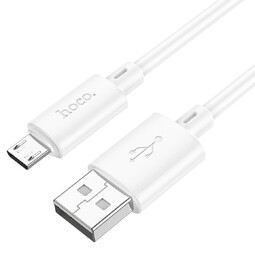 HOCO X109 Energy USB-microUSB 1.0м White для зарядки и передачи данных кабель